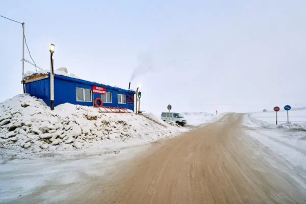 песок от наледи